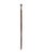 Victorian Floral Chased Silver Plate Cigar Smugglers Walking Stick Cane For Sale - Image 9 of 10