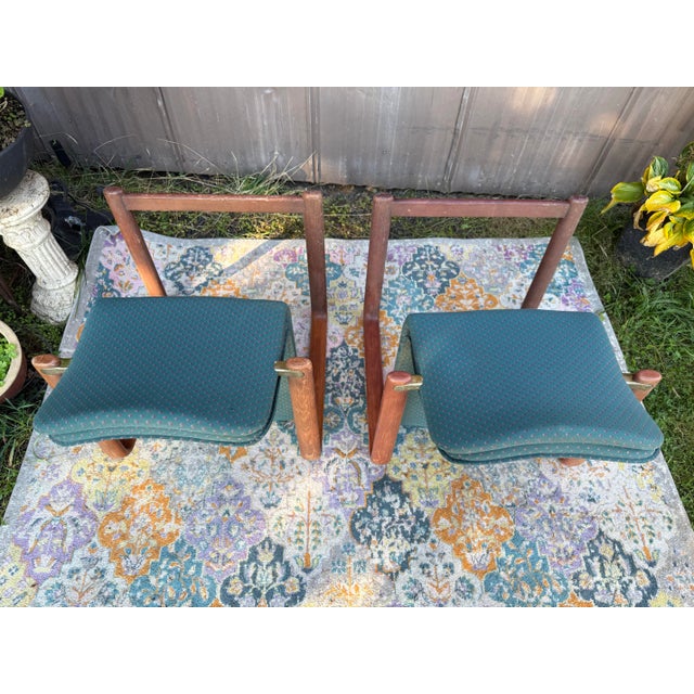 Wood Mid Century Bentwood Lounge Chair Pair in the Style of Milo Bouman For Sale - Image 7 of 12