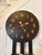 1900 - 1909 Antique Arts and Crafts Oak Wall Clock with 8-Day Striking Movement and Brass Numerals, 1900 For Sale - Image 5 of 8