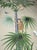 Transform your space with this beautiful hand-painted botanical wallpaper mural. Featuring lush tropical plants, elegant...
