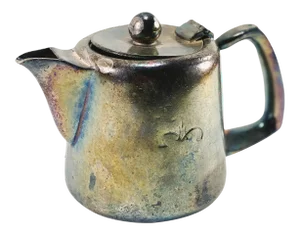 Early 20th Century London Hilton Hotel Silver Creamer
