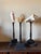 Pink 3 Baroque Mounted Seashell Specimens Displays on 19th Century Dark Wooden Stands For Sale - Image 8 of 11