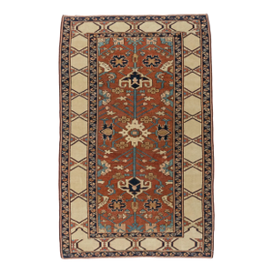 Antique Bakshaish Rug 4'8 X 7'4