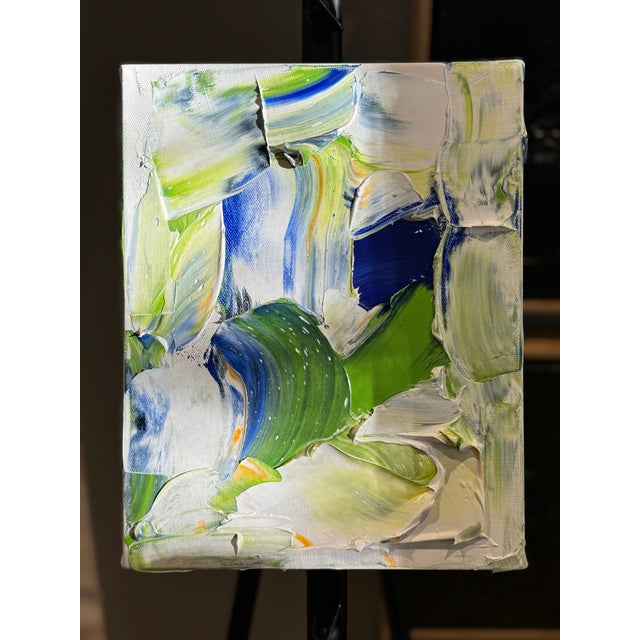 Small studies. W1, Study 1: Wave, 2024. Oil on canvas. W1 Study No. 1: Wave, 2024 Oil on canvas, Image Size 25.4 cm x...