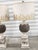 Farmhouse Style Baluster Form Lamps- A Pair For Sale - Image 9 of 12