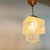 Vintage Art Deco Pendant Light in Glass, 1930s For Sale - Image 6 of 9
