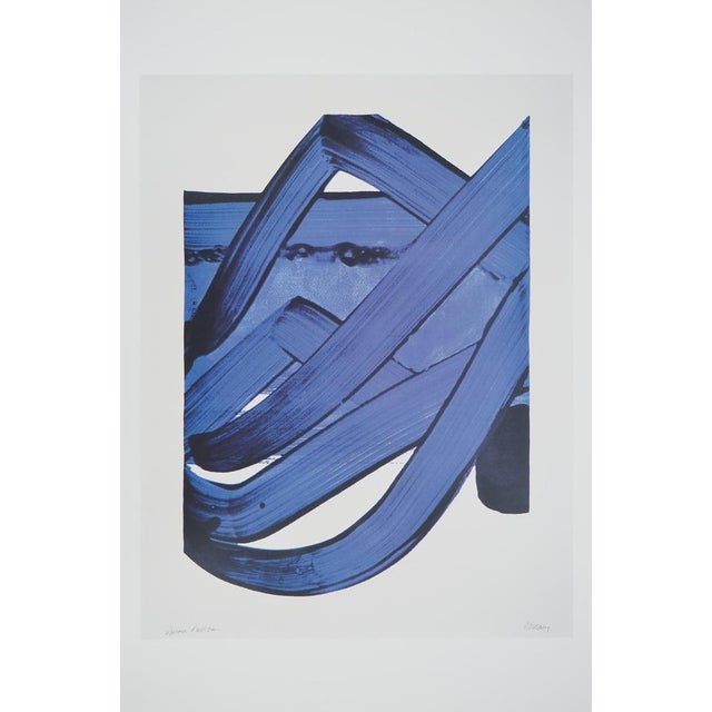 Sérigraphie N°18 Poster after Pierre Soulages For Sale - Image 9 of 9