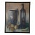 1970's Vintage Gasper Gunhz Modernist Still Life Mixed-Texture Oil on Canvas Painting, Framed For Sale