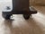 Reclaimed Bowling Alley Lane Industrial Desk With Sculptural Metal Base For Sale In New Orleans - Image 6 of 6