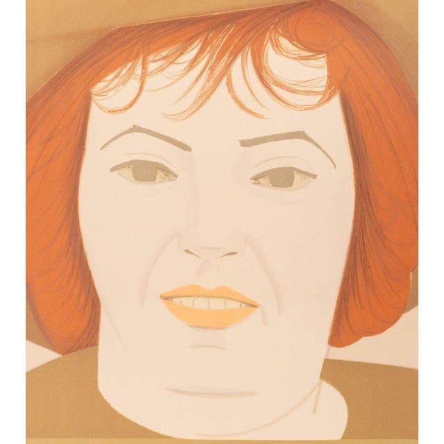 Contemporary Alex Katz "Bella" Lithograph in Colors, 1972 For Sale - Image 3 of 9