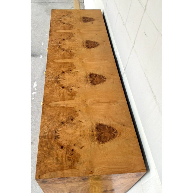 2020s Made Goods Modern Olive Ash Burl Wood Xander Buffet For Sale - Image 5 of 8