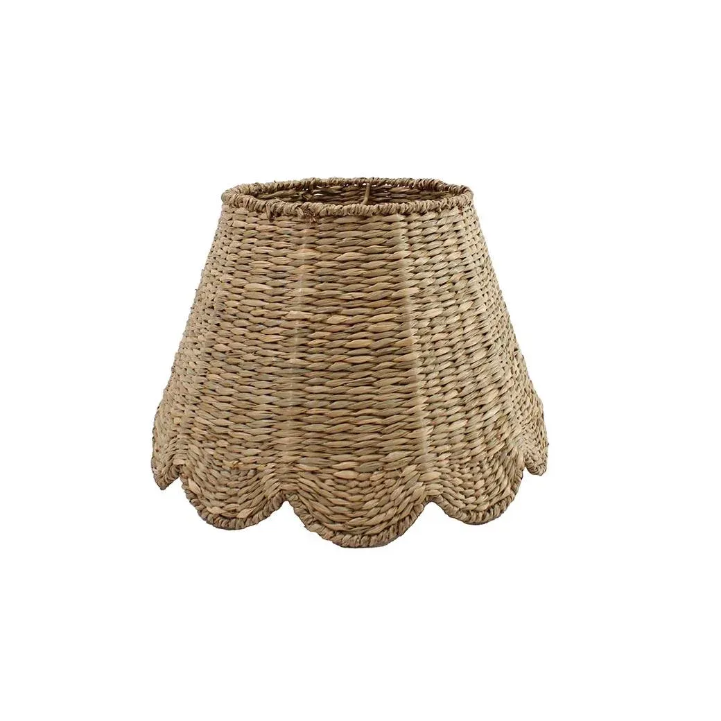Maison Maison Design Scalloped Seagrass Lampshade - Thumbnail 2