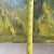 Textile Vintage 1978 Landscape & Tree Painting Signed by Carlos Jimenez Art on Canvas For Sale - Image 7 of 9