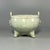 Vintage‑Style Chinese Longquan Celadon Tripod Censer, Decorative Ceramic Burner For Sale - Image 4 of 6