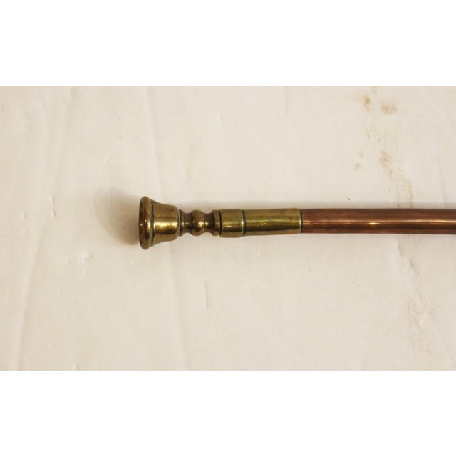 Mid-Late 19th Century English Copper & Brass Coaching Horn For Sale - Image 4 of 9