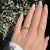 Vintage Contessa Eternity Alliance Ring from Cartier, from the 1990s. In 18-carat (750 thousandths) yellow and white gold,...
