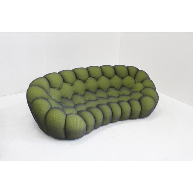 Bubble Sofa in Green from Roche Bobois, 2010s For Sale - Image 4 of 12