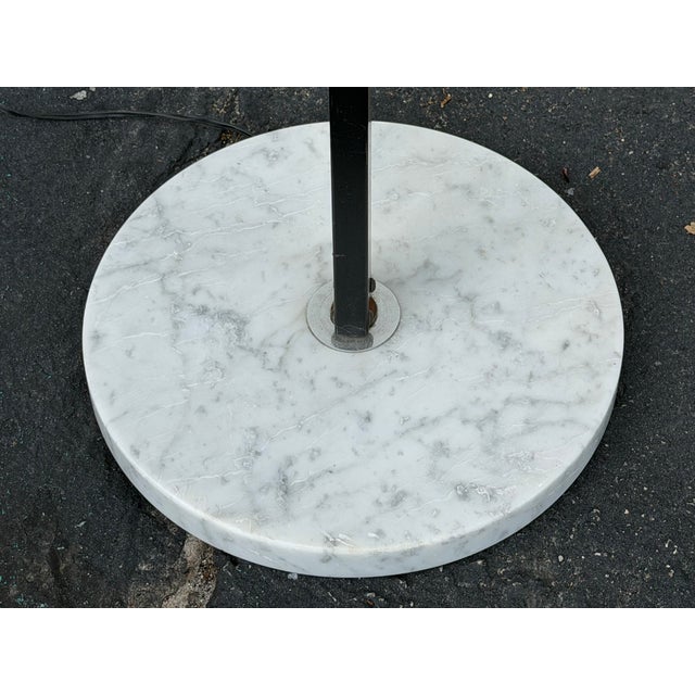 Original Eyeball Floor Lamp by Angelo Lelii for Arredoluce, 1960s Marble Base For Sale - Image 11 of 17
