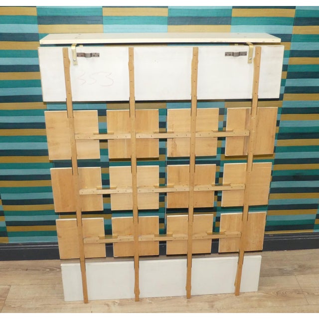 1970s Vintage Wall Unit with Hat Shelf, 1970s For Sale - Image 5 of 9