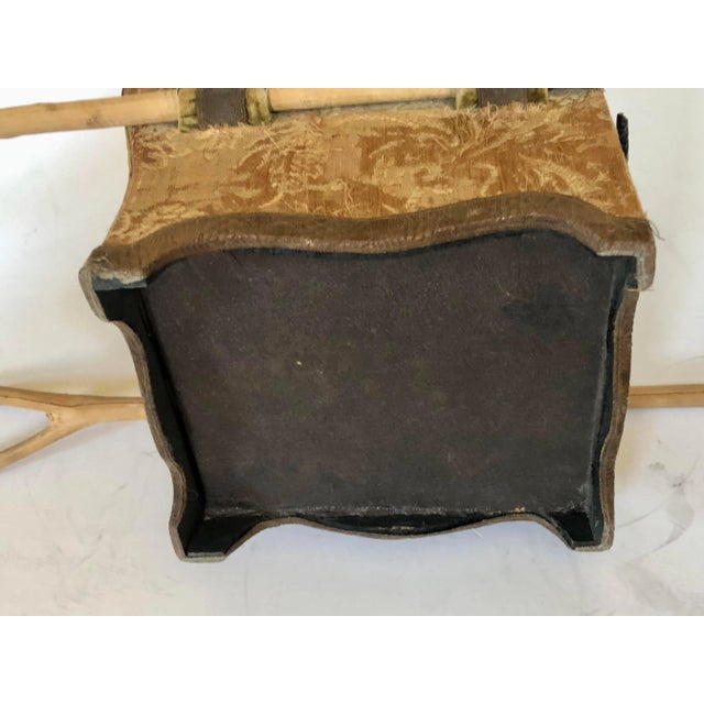 Wood French Miniature Sedan For Sale - Image 7 of 11