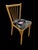 Wood Vintage Chair in Beech from Baumann, 1950s For Sale - Image 7 of 10