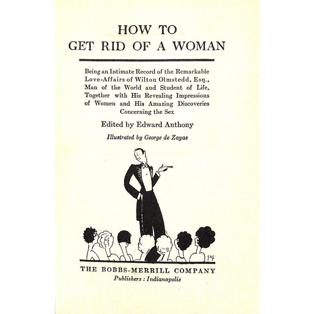 "How to Get Rid of a Woman" 1928 Anthony, Edward [Edited By] For Sale - Image 9 of 12