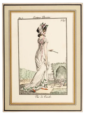 Vue de Tivoli - From Le Journal des Dames et des Modes - 1797 1797