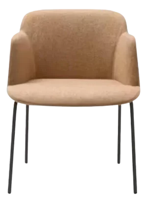Deep Hospitality Visitor Upholstered Armchair by Quinti Sedute