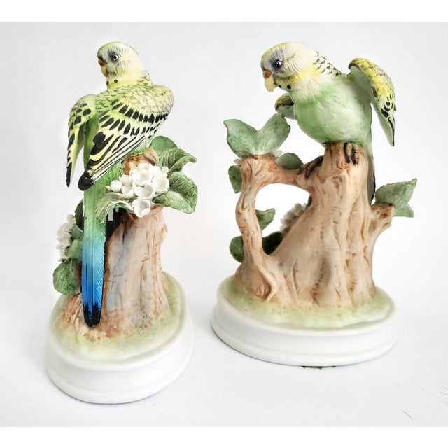 Figurines Parrots Pair For Sale - Image 11 of 12