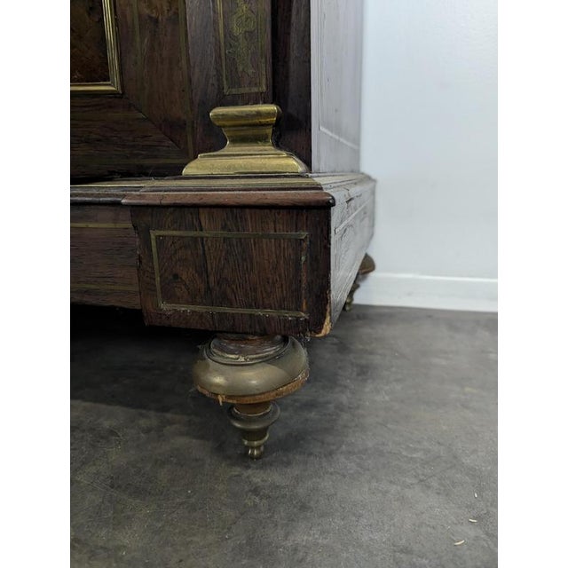 Napoleon III Boulle Marquetry Side Table For Sale - Image 9 of 12