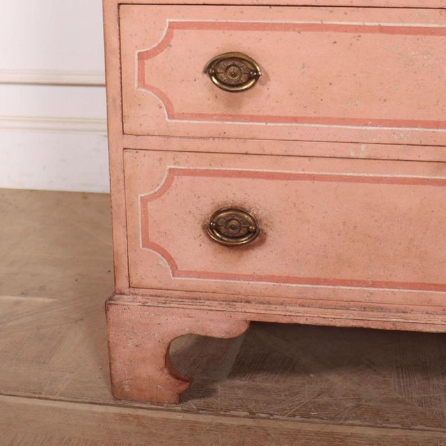 English Painted Chest of Drawers For Sale - Image 3 of 13