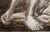 A striking late 20th-century figurative drawing by British artist Dr. Joseph Smedley (1922–2016), depicting a seated male...