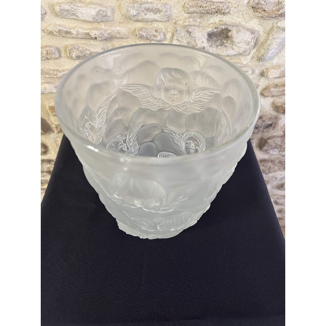 Art Deco Glass Vase, 1930s For Sale - Image 12 of 13