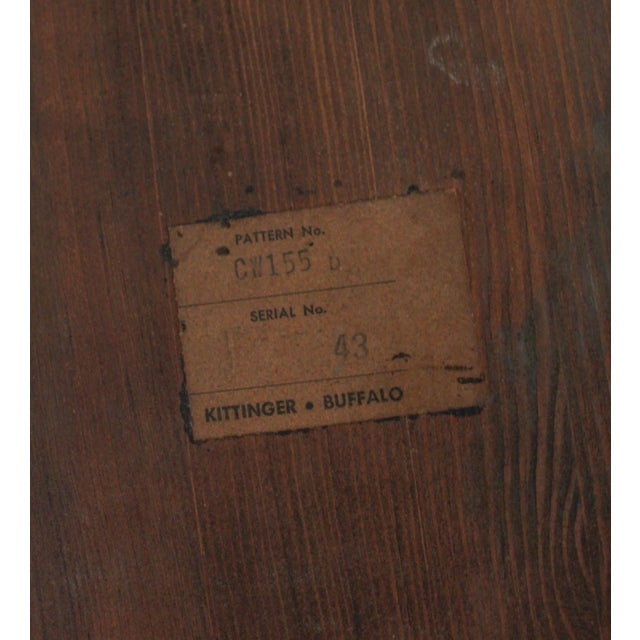 Kittinger Colonial Williamsburg Cw-155 Marble Top Table For Sale - Image 12 of 13