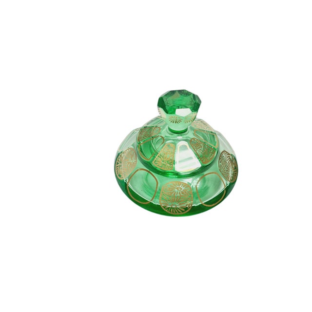 Art Deco Candyer from Moser, Former Czechoslovakia, 1960s For Sale - Image 11 of 12