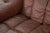 Vintage "Drabant" Brown Leather 3-Seat Sofa by Ulferts Sweden For Sale - Image 6 of 8