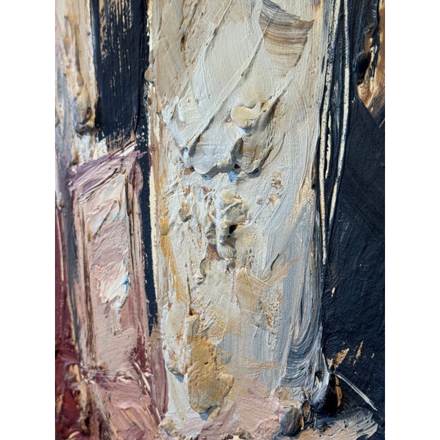 Hedi K. Ernst (b.1948, Swiss) Acrylic on Canvas Dated 1984 For Sale - Image 9 of 15