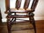Wood Firehouse Cane Tilting Armchair, Antique For Sale - Image 7 of 12