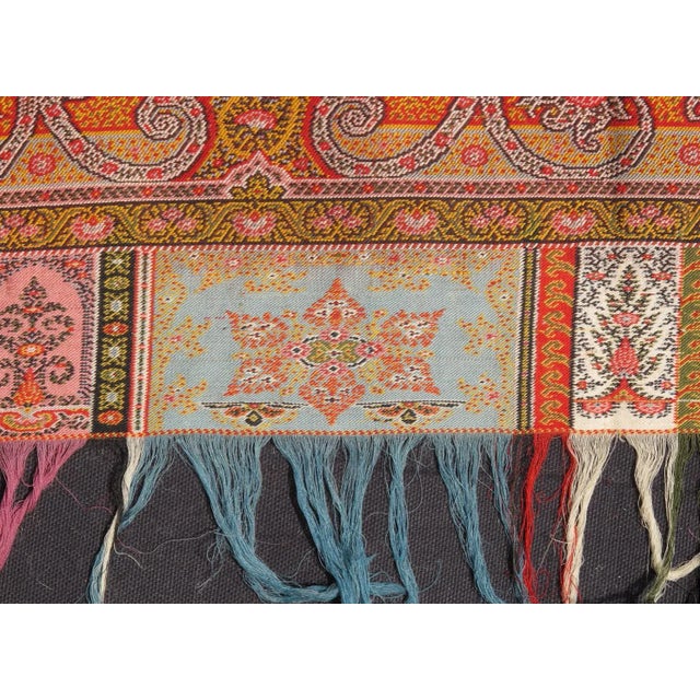 Keivan Woven Arts Early 20th Century Paisley Shawl For Sale In Atlanta - Image 6 of 9