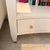 Contemporary Modern History Concave Two Drawer Nightstand For Sale - Image 3 of 9
