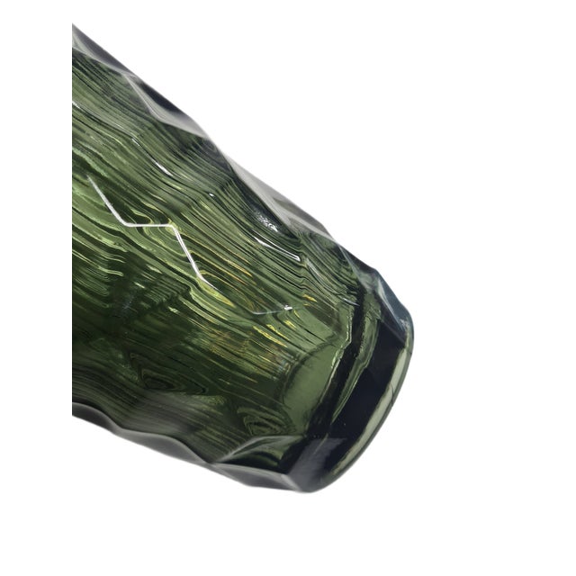 Oculus New Look Vase attributed to Jan Sylwester Drost for Ząbkowice Glassworks, 1970s For Sale - Image 6 of 17