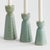 Farmhouse Libbey Taper Holders, Set Of 3 For Sale - Image 3 of 4