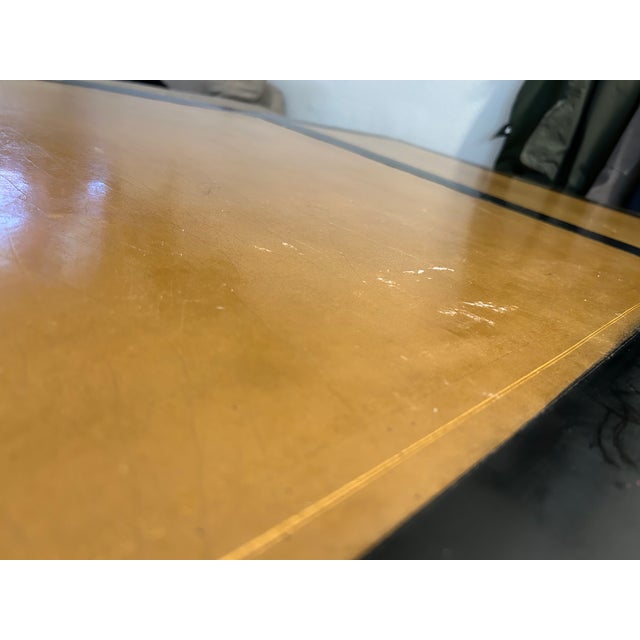 Drexel Heritage Vintage Drexel Heritage Grand Palais 67" Executive Desk – French Provincial Louis XV Style For Sale - Image 4 of 17