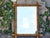 French Faux Bamboo Walnut Mirror with Pierced Corners, circa 1900 For Sale - Image 9 of 12