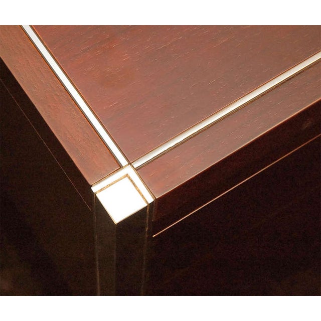 Mid-Century Modern 1970's Mid-Century Modern Mahogany Knoll Executive Desk For Sale - Image 3 of 7