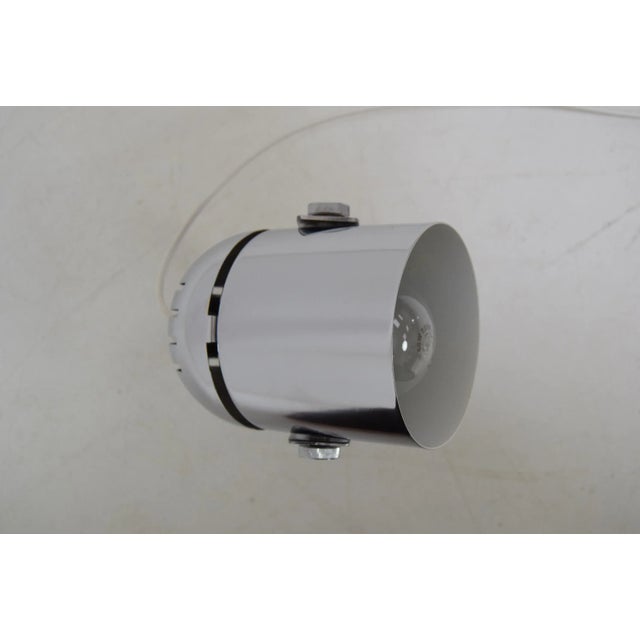 Mid-Century Chrome Wall Lamp by Stanislav Indra for Combi Lux, 1970s For Sale - Image 7 of 11