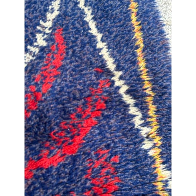 Small Vintage Swedish Rug, 1960s For Sale - Image 6 of 18
