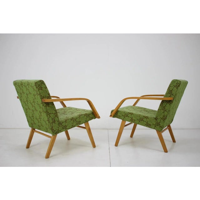 Vintage Czechoslovakian Armchair from TON For Sale - Image 6 of 11
