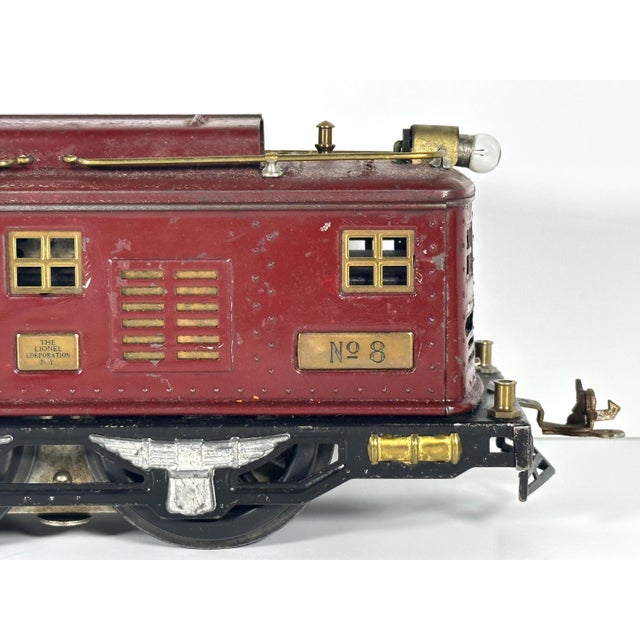 Early 20th Century Prewar Lionel Standard Gauge No. 8 Electric Locomotive For Sale - Image 4 of 10