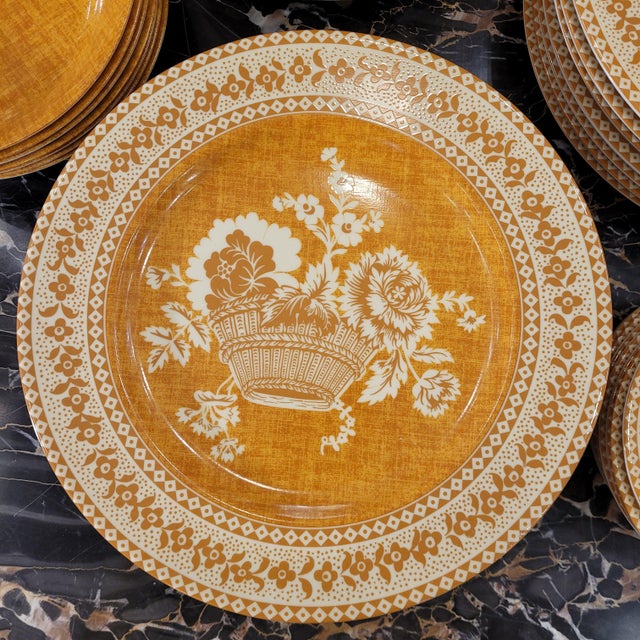 Vintage French Dinnerware Set, 1990s, Set of 54 For Sale - Image 14 of 18